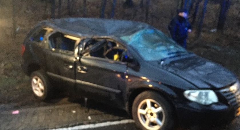 Wypadek pod Marciszowem. Pięć osób poszkodowanych