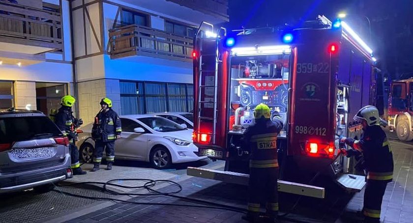 Szklarska Poręba : Dym w obiekcie hotelowym. System przeciwpożarowy zapobiegł nieszczęściu.