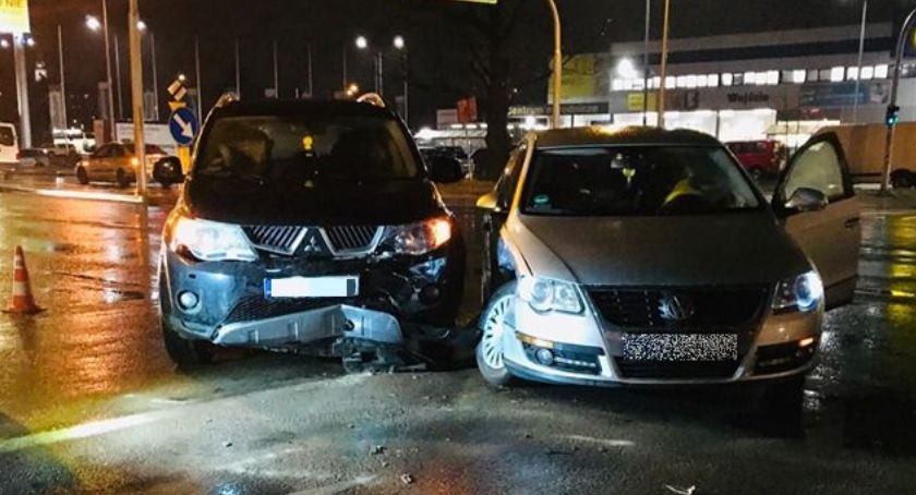 Wymusił pierwszeństwo i doprowadził do zderzenia