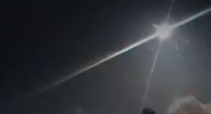 Bolid spłonął w atmosferze. Był widoczny nad naszym regionem.
