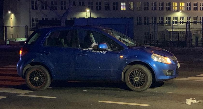 Potrącenie pieszej na ulicy Wolności