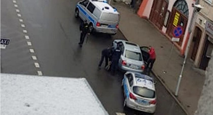 Siłowe zatrzymanie w Gryfowie