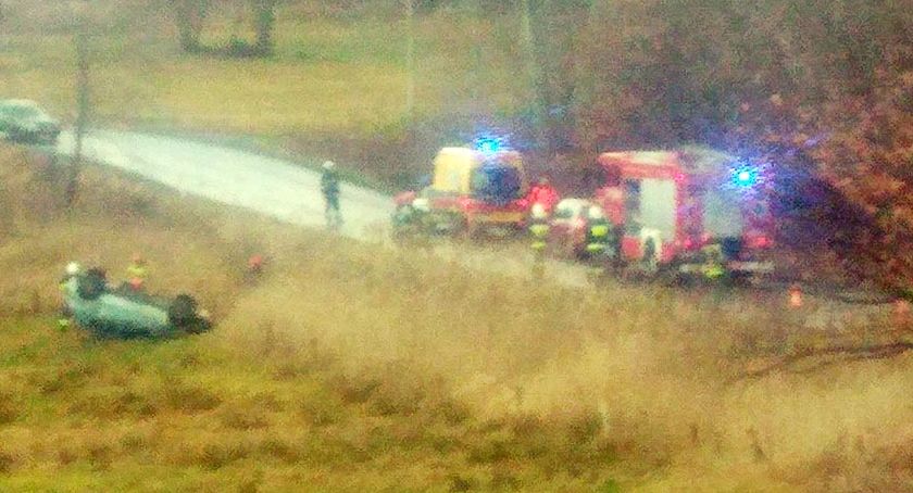 Kilka dni temu wypadł z drogi. Wczoraj spłonął.