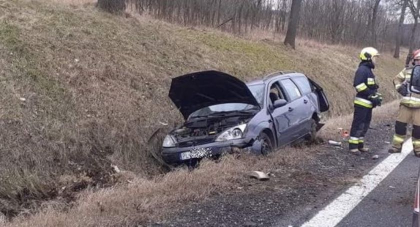 Wypadek na DK-3 pod Mysłowem. Wśród poszkodowanych 4.dniowe dziecko