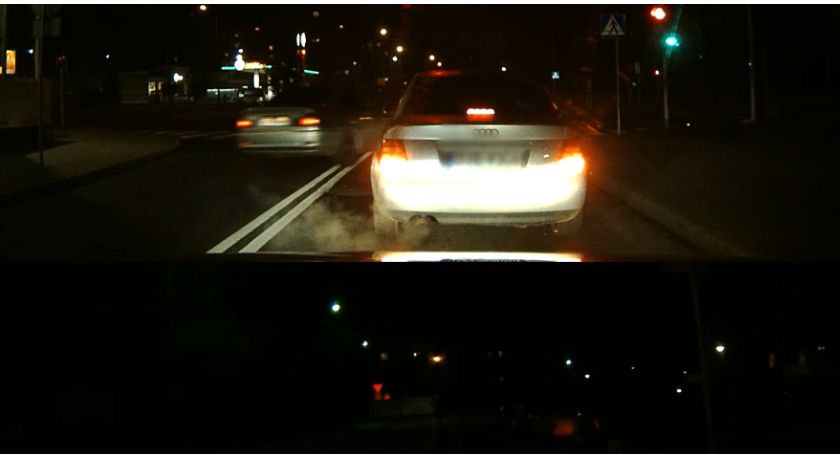 Skandaliczne zachowanie kierowcy BMW (materiał filmowy)