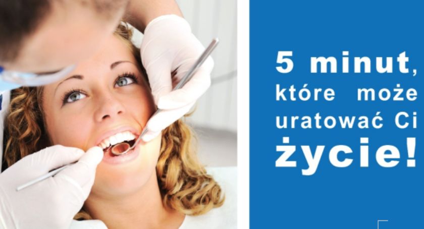 Bezpłatne badania pod kątem występowania raka jamy ustnej.