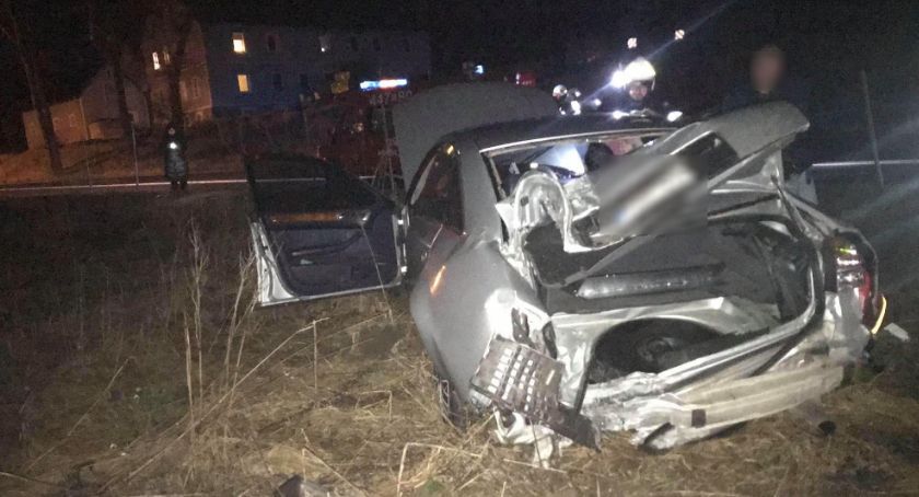 Wypadek na dk3. Jedna osoba ranna