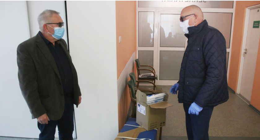 Przewodniczący Rady Miasta wsparł szpital