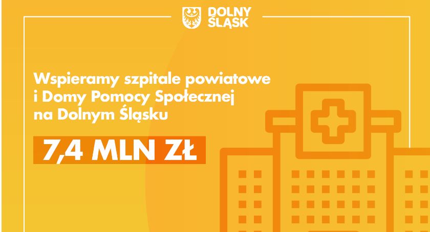 Ponad 7 milionów złotych dla szpitali powiatowych i Domów Pomocy Społecznej