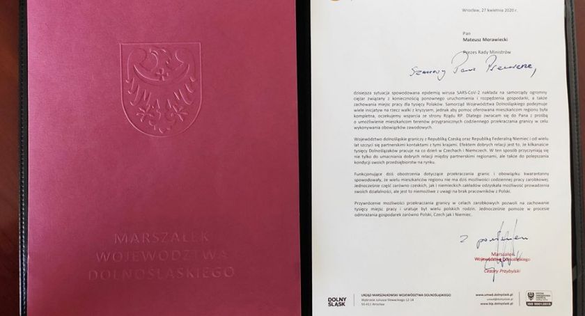 Marszałek apeluje o otwarcie granic dla pracowników