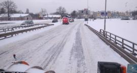 MPGK : Piaskarki jeżdżą całą noc. Do rana przejechały ponad 700 km.