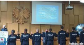 Siedmiu nowych policjantów zostało przyjętych do służby