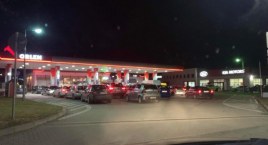 Paraliż na stacjach benzynowych