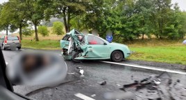Śmiertelny wypadek na DK 3 w Radomierzu. Zginęły dwie osoby