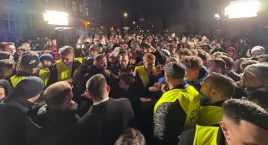 Tłumy na spotkaniu ze Sławomirem Mentzenem w Jeleniej Górze