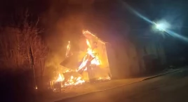Tragedia w Świeradowie. W spalonym pensjonacie ujawniono ludzkie ciało