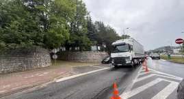Uwaga kierowcy! Kolizja na skrzyżowaniu Sobieskiego i Miarki