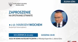 Dr Marek Woch spotka się z mieszkańcami Jeleniej Góry