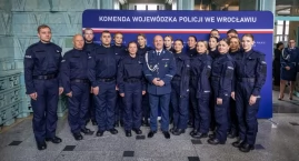 70 nowych funkcjonariuszy zasiliło dolnośląską policję