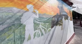 W Podgórzynie powstaje najpięknieszy mural w Karkonoszach