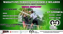 Wakacyjny Turniej Siatkówki z Milanos w Miłkowie