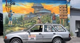 Mural Karkonosze GO w Podgórzynie przyciąga także mi&hellip;