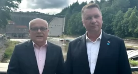 Politycy PiS na zaporze w Pilchowicach oceniali skut&hellip;