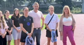 Wodnik wspiera rozwój kobiecej piłki nożnej w Karkonoszach