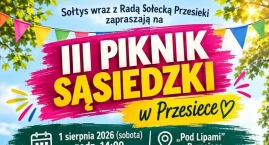 III Piknik Sąsiedzki w Przesiece. Muzyka, piana part&hellip;