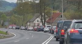 Paraliż na drogach wyjazdowych z Jeleniej Góry