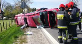 Wypadek na dk3 w Radomierzu. Są osoby ranne, jedna w stanie ciężkim.