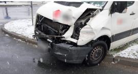 Zderzenie Volkswagenów na Al. Jana Pawła