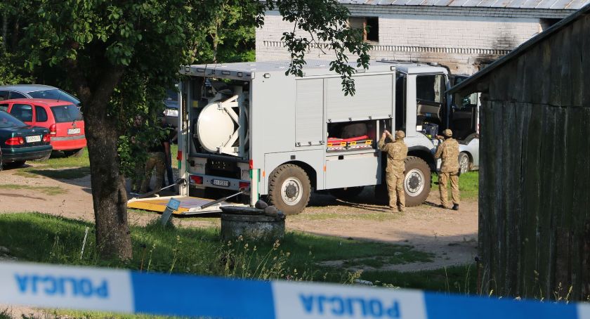 Arsenał amunicji w gminie Puńsk