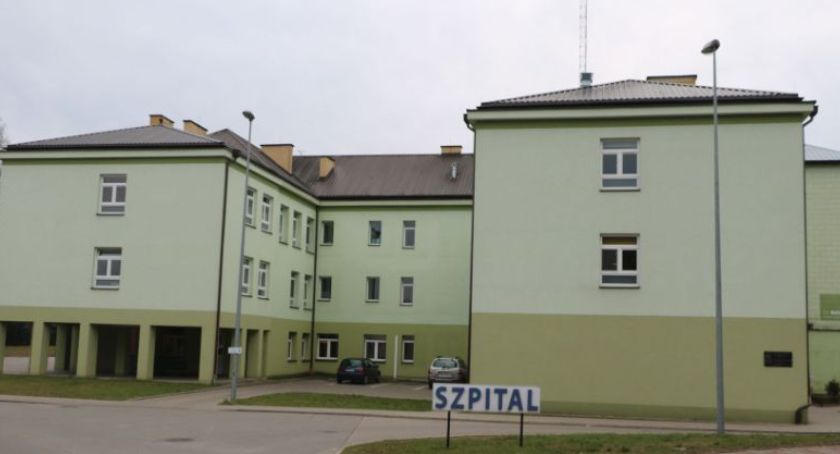 Oddział covidowy w sejneńskim szpitalu