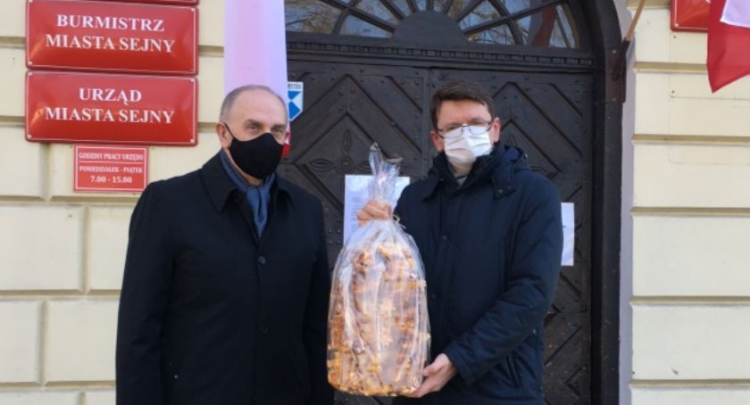 Życzenia od konsula Litwy w Sejnach