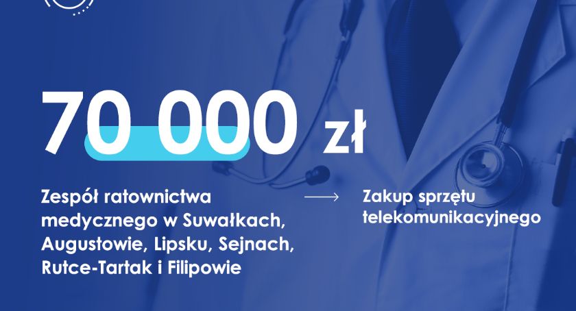 Dotacja na sprzęt dla Pogotowia