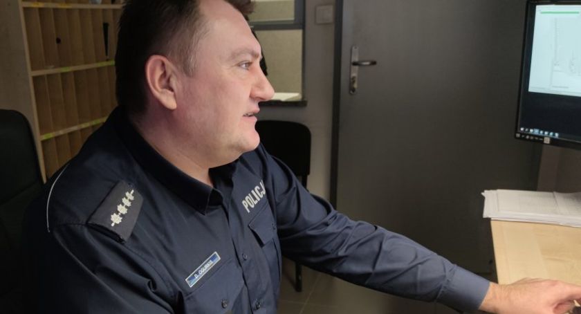 Sejneński policjant uratował suwalczanina