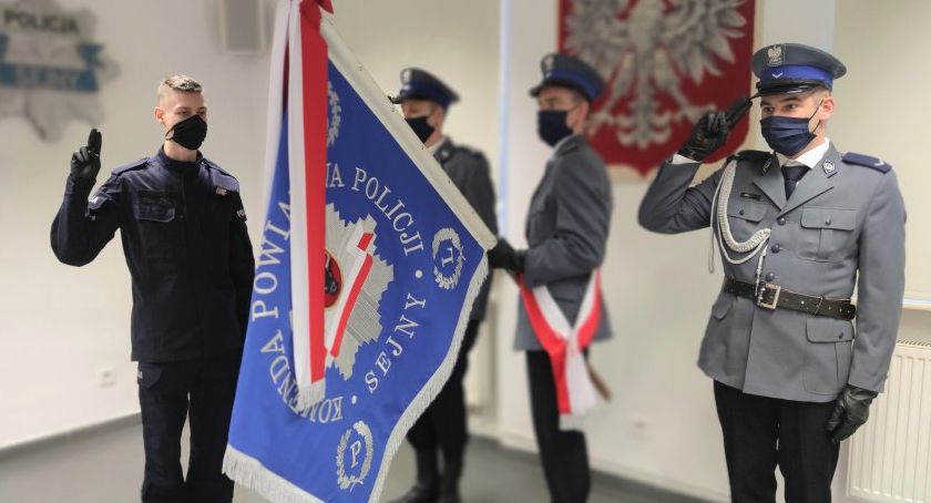 Nowy sejneński policjant
