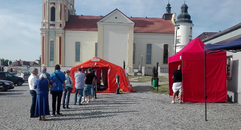 Szczepili na placu Dominikańskim