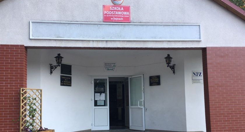 Koronawirus u nauczyciela SP Sejny