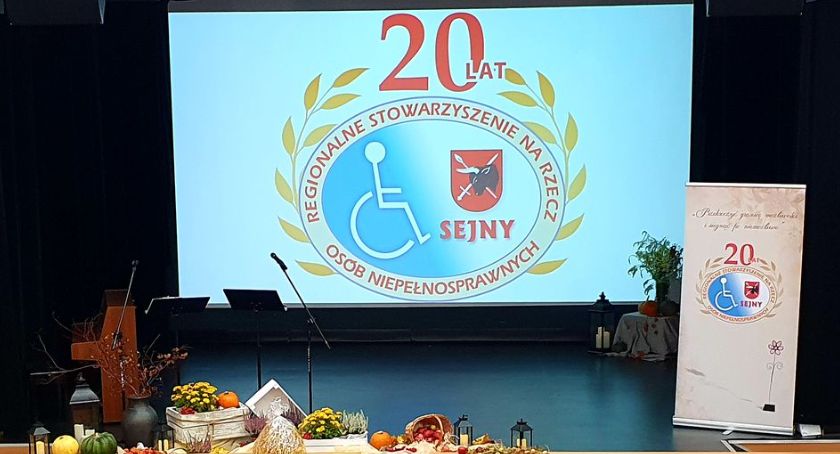 20 – lecie Regionalnego Stowarzyszenia na Rzecz Osób Niepełnosprawnych w Sejnach
