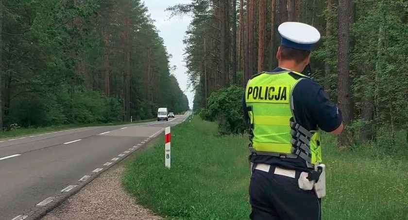 Stracił prawo jazdy na krajówce