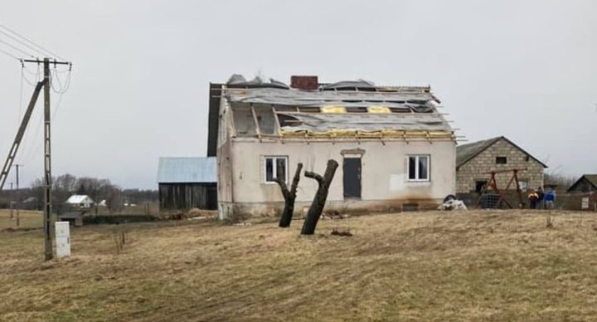 Orkan Eunice nad Sejneńszczyzną