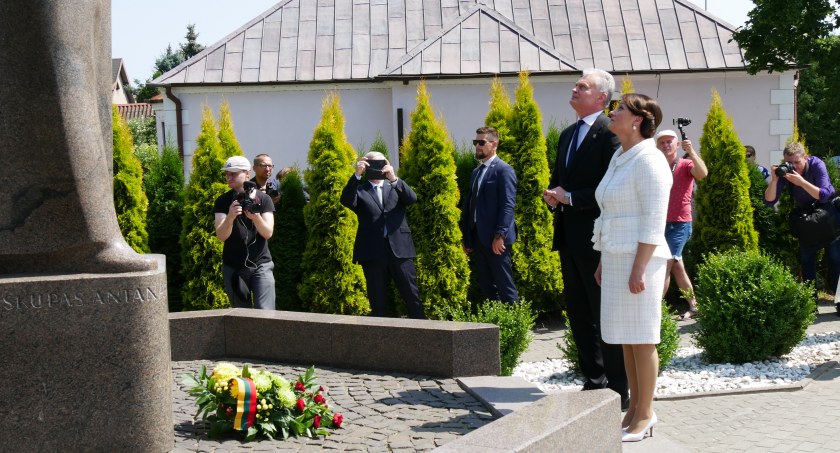 Prezydent Litwy na Sejneńszczyźnie