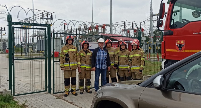 Szkolenie strażaków z PGE Dystrybucja