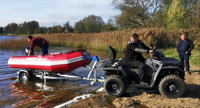 OSP Giby ma nowy ponton