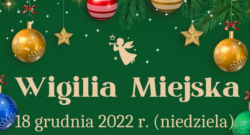 Wigilia Miejska w Sejnach