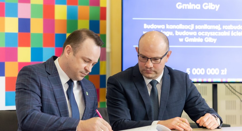 Gmina Giby zbuduje oczyszczalnię ścieków