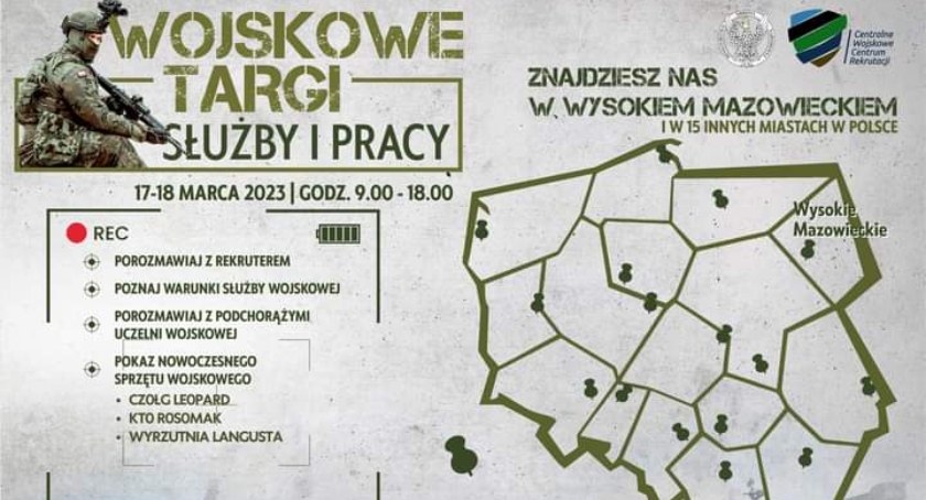 WOJSKOWE TARGI SŁUŻBY I PRACY W WYSOKIEM MAZOWIECKIEM