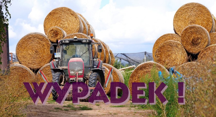 Wypadek przy pracach rolniczych